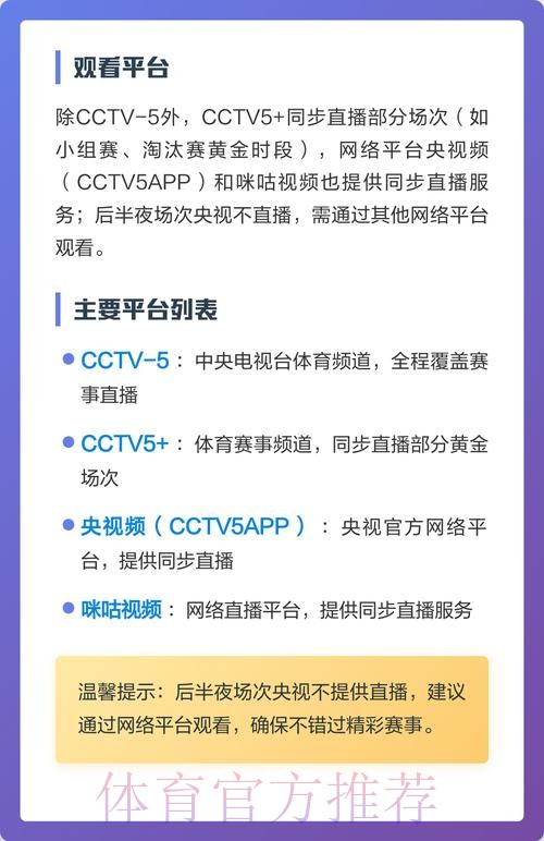 全网最全世界杯直播平台及观看攻略 全网最全世界杯直播平台及观看攻略